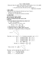 giáo án đại số tiết 37