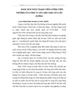 PHÂN TÍCH THỰC TRẠNG TIỀN LƯƠNG TIỀN THƯỞNG CỦA CÔNG TY VẬT LIỆU CHỊU LỬA CẦU ĐUỐNG