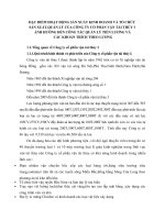 ĐẶC ĐIỂM HOẠT ĐỘNG SẢN XUẤT KINH DOANH VÀ TỔ CHỨC