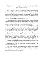 Một số giải pháp nhằm hoàn thiện việc phân tích tài chính dự án tại Công ty Vật liệu Xây dựng và Xây lắp thương mại