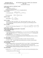 Đề&HD TS ĐH Toán 2010 số 9