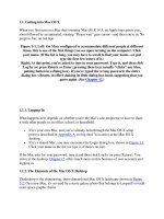 Getting into Mac OS X