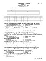 Đề KT 15'''' Tin 8(LT) - đề 2