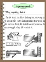 Sử dụng cụ đo kiểm