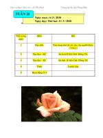 Giáo án lớp 3 tuần 26 thứ 2,3