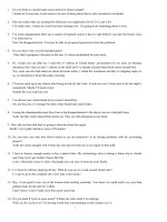 What will the women probably do next?