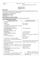 Giáo án lớp tuần 9 - CKTKN