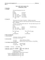 Bài soạn BTTN Este (hay)