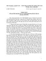 Bài giảng Kết quả hội nghị giao ban các trường DTNT