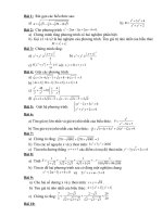 Tài liệu Bài tập nâng cao ĐS 9