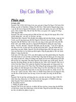 Bài soạn dai cao binh ngo