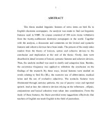 A STUDY OF LINGUISTIC FEATURES OF NEWS ITEMS ON BIRD FLU IN ENGLISH ELECTRONIC NEWSPAPERS