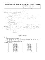 Tin học trẻ Bình Định lần 3 - Bảng B