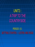 Bài soạn Pẻiod 15 E9