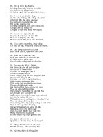 ca dao về chu đề thăng long