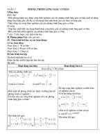 Bài giảng giáo án tự chọn Tuầnn 3.doc