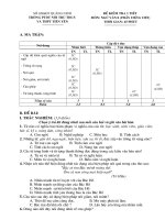 De KT 1 tiet Tieng Viet 8