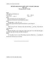 De thi HSG truong dau nam 09 -2010