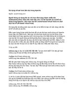 Sử dụng virtual host (tên ảo) trong Apache