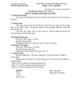 kế hoạch tuần 17