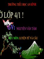 Chủ ngữ trong câu kể Ai là gì?