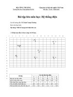 Tính toán thiết kế mạch điện