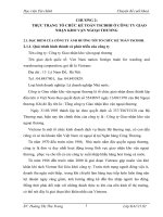 THỰC TRẠNG TỔ CHỨC KẾ TOÁN TSCĐHH Ở CễNG TY GIAO NHẬN KHO VẬN NGOẠI THƯƠNG