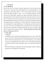 SKKN Nâng cao phát triển Văn học