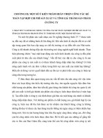 Một số ý kiến nhằm hoàn thiện cụng tác kế toán tập hợp chi phí sản xuất và tính giá thành sản phẩm tại Công ty TNHH Nhà nước một thành viên 18 - 4 Hà Nội