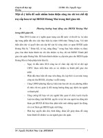 Một số ý kiến đề xuất nhằm hoàn thiện công tác chi trả chế độ trợ cấp hưu trí tại BHXH Hoàng Mai trong thời gian tới