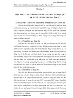 MỘT SỐ GIẢI PHÁP NHẰM GÓP PHẦN NÂNG CAO HIỆU QUẢ QUẢN LÝ tài chính tại công ty xăng dầu Tây Nam Bộ