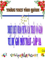 tiet 31 bai 8 Vi tri tuong doi cua hai duong tron