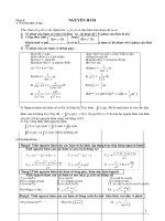 PP Tinh tich phan va nguyen ham