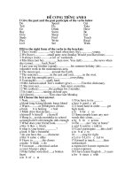 ĐÊ CƯƠNG ANH 8 HK I