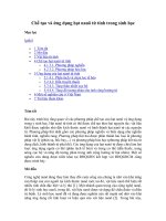 Chế tạo và ứng dụng hạt nanô từ tính trong sinh học