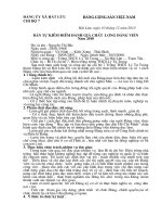 bản KĐ Đảng viên