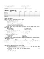 Gián án de kiem tra 1 tiet lop 7