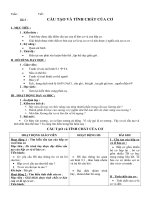 Giáo án sinh học lớp 8