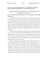 CƠ SỞ LÝ LUẬN VỀ HẠCH TOÁN CÁC NGHIỆP VỤ THANH TOÁN VỚI NGƯỜI MUA HÀNG VÀ NGƯỜI CUNG CẤP