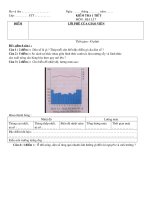 Tài liệu kiem tra 1 TIET hkI ĐỊA LÍ 7