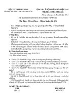 Tài liệu kế hoạch HĐNGLL tháng 01