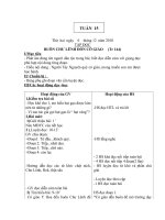 Giáo án 3- Tuần 15(CKTKN- BVMT)