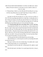 MỘT SỐ GIẢI PHÁP NHẰM MỞ RỘNG VÀ NÂNG CAO HIỆU QUẢ  HOẠT ĐỘNG TÍN DỤNG TRUNG VÀ DÀI HẠN TẠI CHI  NHÁNH  NHNO VÀ PTNT TỪ LIÊM