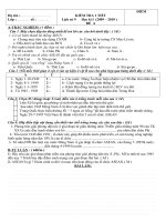 LỊCH SỬ 9-BÀI 1 TIẾT-HỌC KÌ I