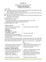 GA lớp 3 Tuần 15 CKT-BVMT- TKNL