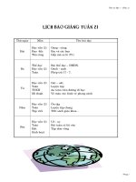 Tài liệu giao an lop 1 tuan 20