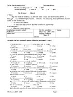 Bài soạn Bài tập AV (D) tập 36