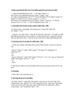 Bài soạn Một số code hay