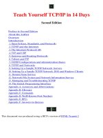 Teach Yourself TCP-IP in 14 Days