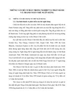 NHỮNG VẤN ĐỀ CƠ BẢN TRONG NGHIỆP VỤ PHÁT HÀNH VÀ THANH TOÁN THẺ NGÂN HÀNG